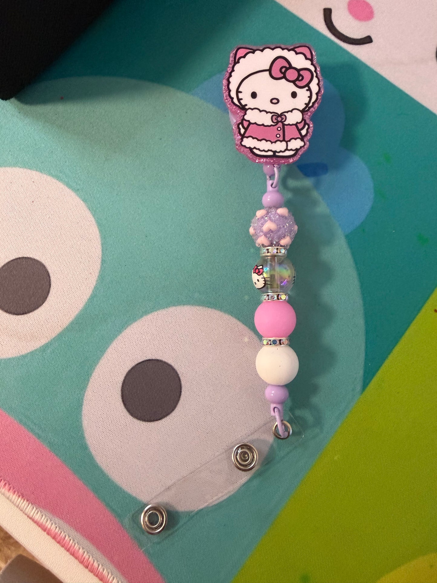 β¨ Custom Beaded Badge Reels