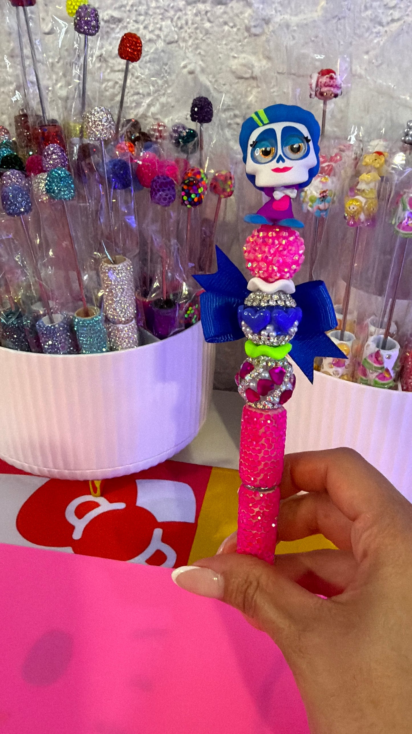 ✨ Custom Beaded Pens